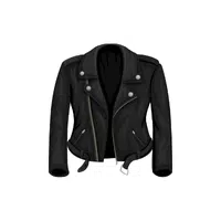 Leather jacket in English