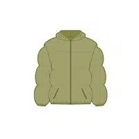 Puffer jacket in English