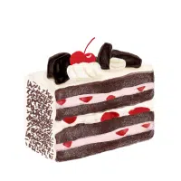 Black Forest Cake in English