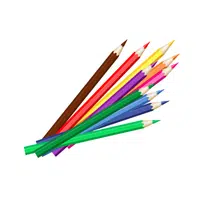 School Items Names for Kids |Colored Pencils in English