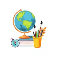 School Items Names for Kids | Globe in English