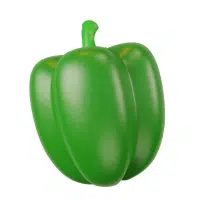 Green Bell Pepper in English