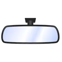 Outside mirror in English