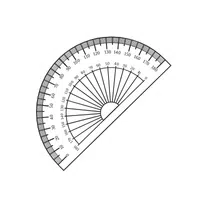 School Items Names for Kids |Protractor in English