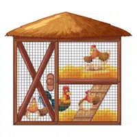 Animals Babies Names and Their Homes Names |Chicken coop in English
