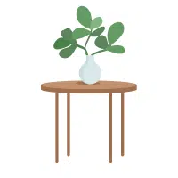 Decorative objects Bedroom Item Name in English