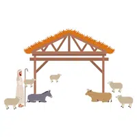 Donkey stable in English