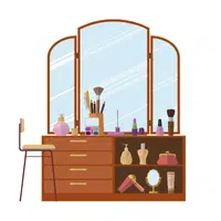 Dressing table Bedroom Item Name in English