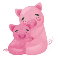 Female Hedgehog _ Piglet in English