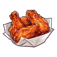 Fried chicken in English