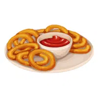 Onion ring in English