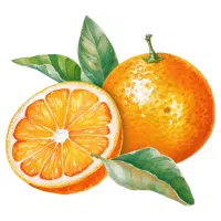 Yellow Fruits Names |Orange in English