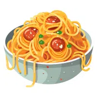 Fast Food items names |Pasta in English