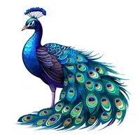 Peacock in English