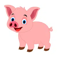Farm Animals Names | Pig in English