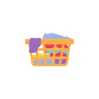 Laundry Basket Word in English