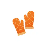 Oven Mitt House Vocabulary Word