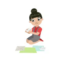 Creating Paper Origami Activity for Kid in School