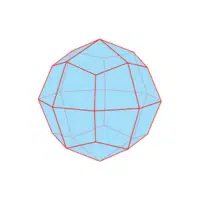 Deltoidal Icositetrahedron Name of 3D shape in English