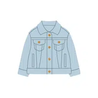 Denim Jacket Name of kids cloth in English