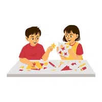 Doing Simple Sewing Projects Activity for Kid in School