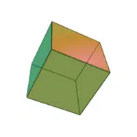 Hexahedron Name of 3D shape in English
