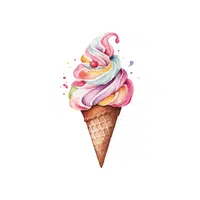Ice cream Word for Kids