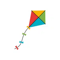 Kite Vocabulary Word for Kids