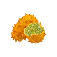Kiwano (Horned Melon) Fruit Name in English