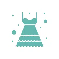 Lace Type of Dress for Women in English
