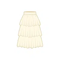 Layered Type of Dress for Women in English