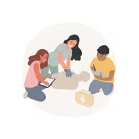 Learning First Aid Basics Activity for Kid in School