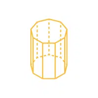 Nonagonal Prism | 3D Shapes Names in English