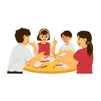 Participating in Group Discussions | Different Activities for Kids in School