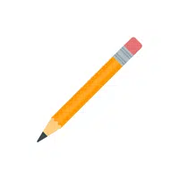 Pencil Vocabulary Word for Kids