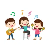 Playing Musical Instruments for Kid in School