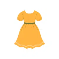 Puff-sleeve Dress Type of Dress for Women in English