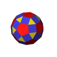 Rhombicosidodecahedron | 3D Shapes Names in English