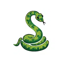 Rough Green Snake | Snakes names in English