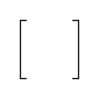 Square Brackets for Matrix ([ ])