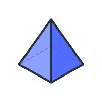 Square Pyramid (Square-Based Pyramid) | 3D Shapes Names in English