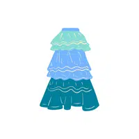 Tiered Dress | Types of Dresses for Women in English