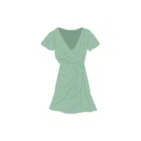Wrap Dress| Types of Dresses for Women in English