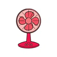 Fan | F letter Things for kids in English