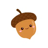 Acorn | A Letter things in English for kids