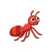 Ant Thing that Start with A for kids