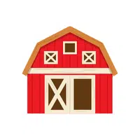 Barn | B Letter things for kids in English
