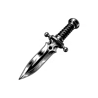 Dagger | D Letter Things for kids in English