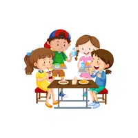 Eating | E Letter Things names for kids
