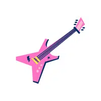 Electric Guitar Thing that start E for kids